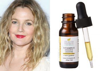 Drew Barrymore “Douses” Herself in This $20 Vitamin E Oil for Hydration and Nourishment