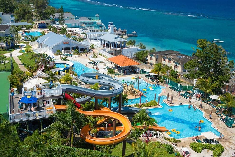 On the north coast of Jamaica, Beaches Ocho Rios is an all-inclusive vacation playground with a Pirates Island Waterpark, spacious suites and seven restaurants