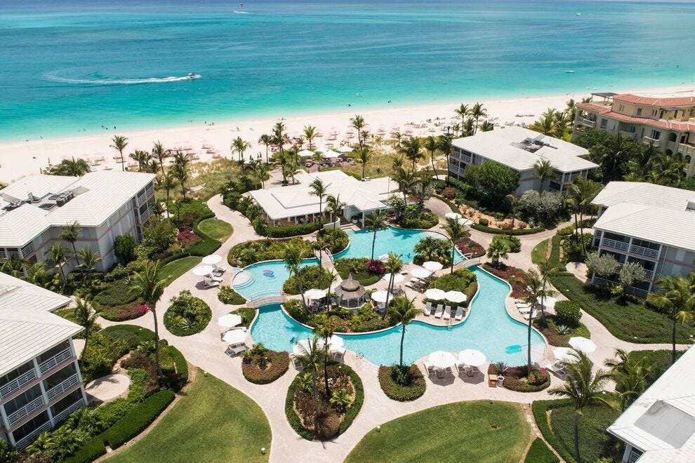 Fronting Grace Bay Beach in Turks and Caicos Islands, Ocean Club Resorts offer families a myriad of activities