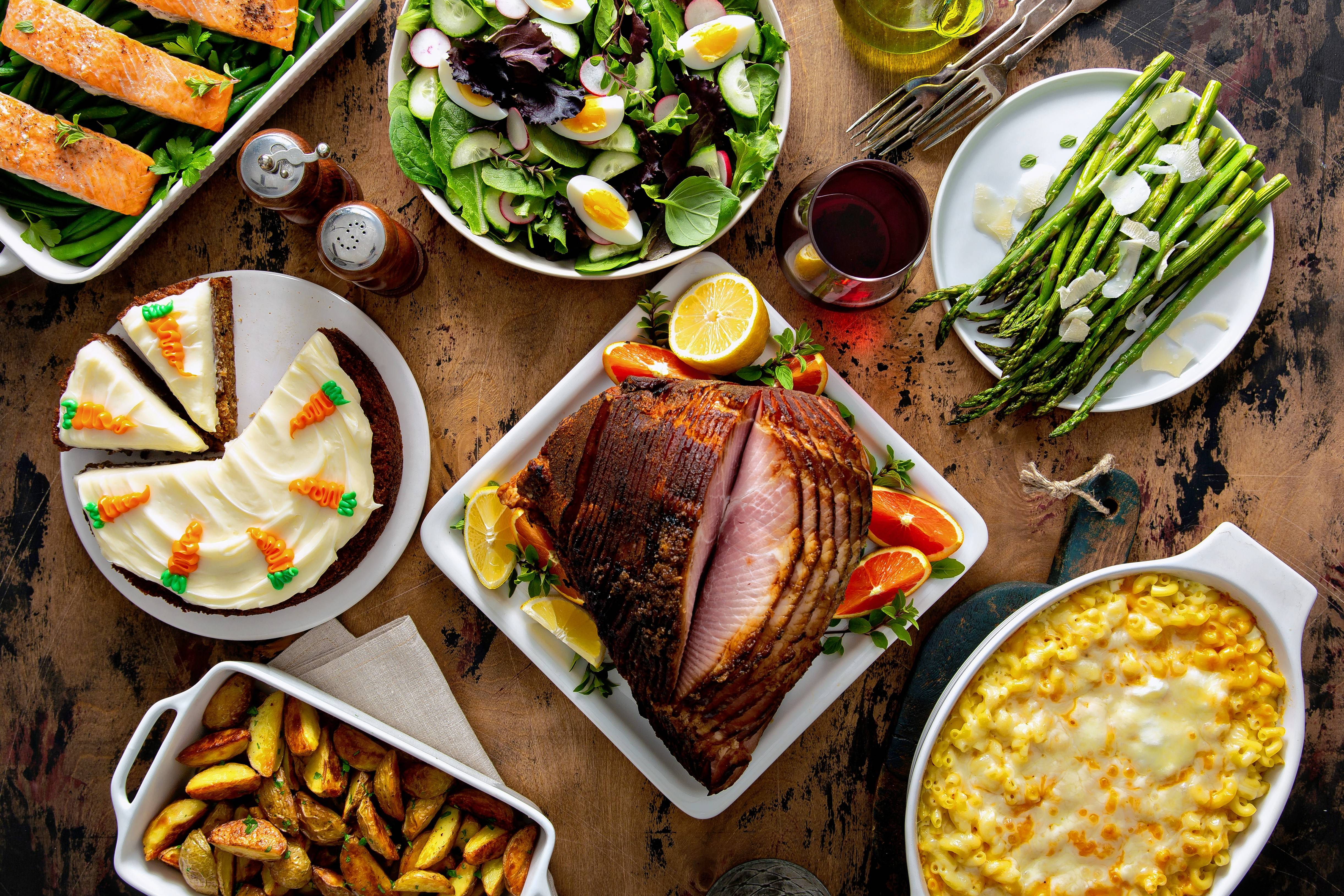 Suburban restaurants are once again offering dine-in Easter brunch buffets and lunches and dinners.