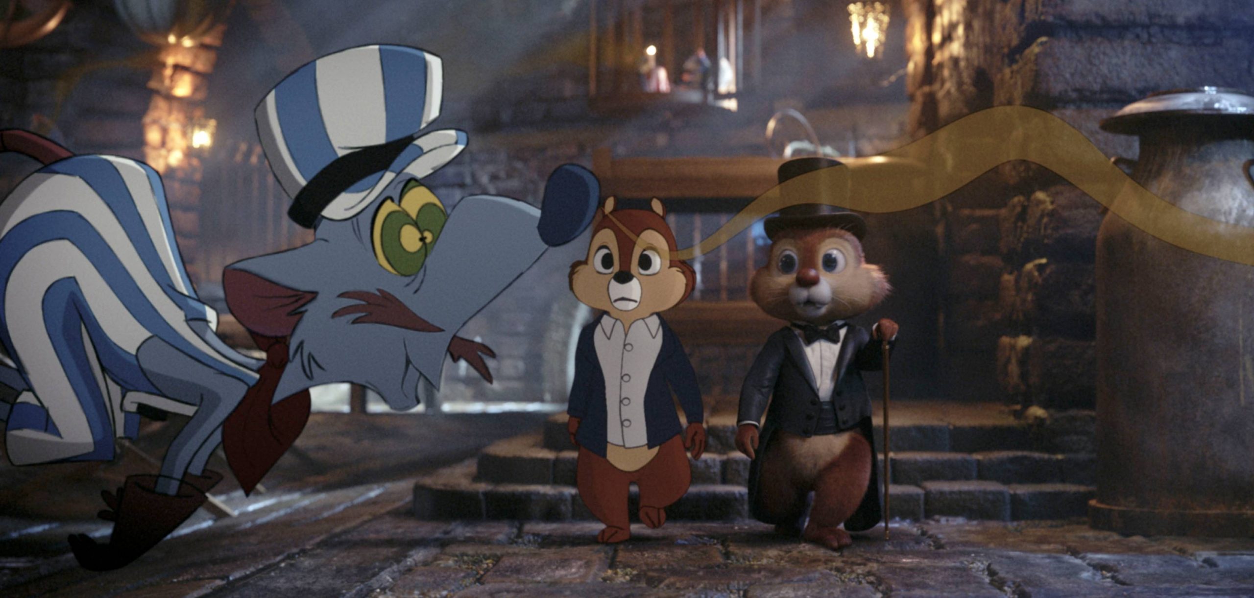 ‘Chip ‘n Dale’ evokes Roger Rabbit in meta reboot