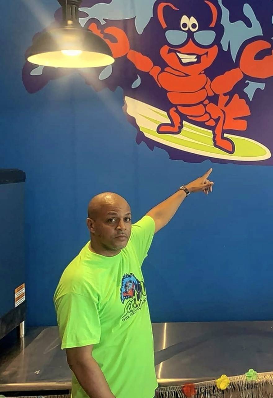 Eric Roy, the founder of the Surf's Up, restaurant chain, at the Mundelein location.