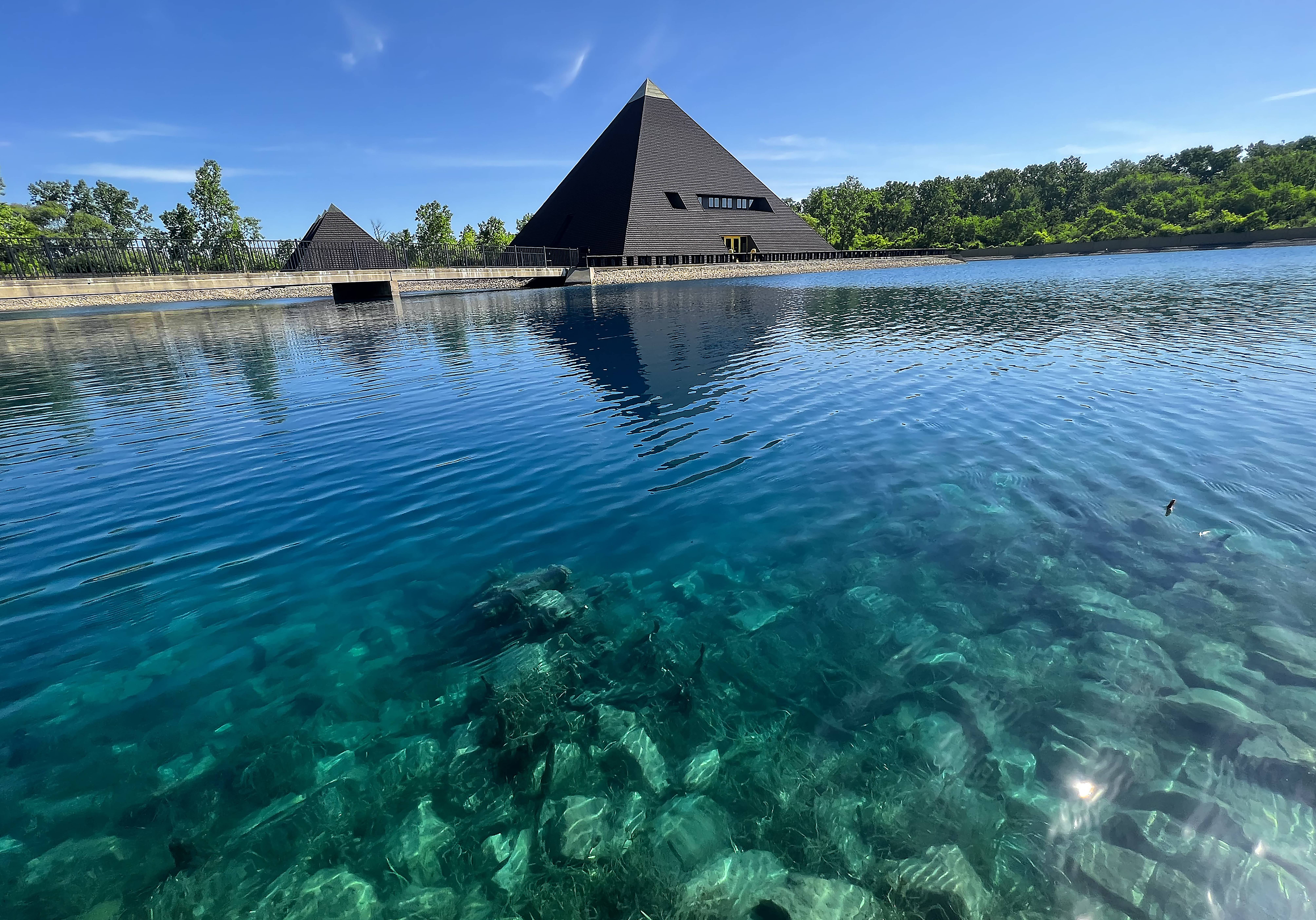 The Gold Pyramid House in Wadsworth is getting ready to open again to the public for the first time since a 2018 fire that caused $3 million in damage.