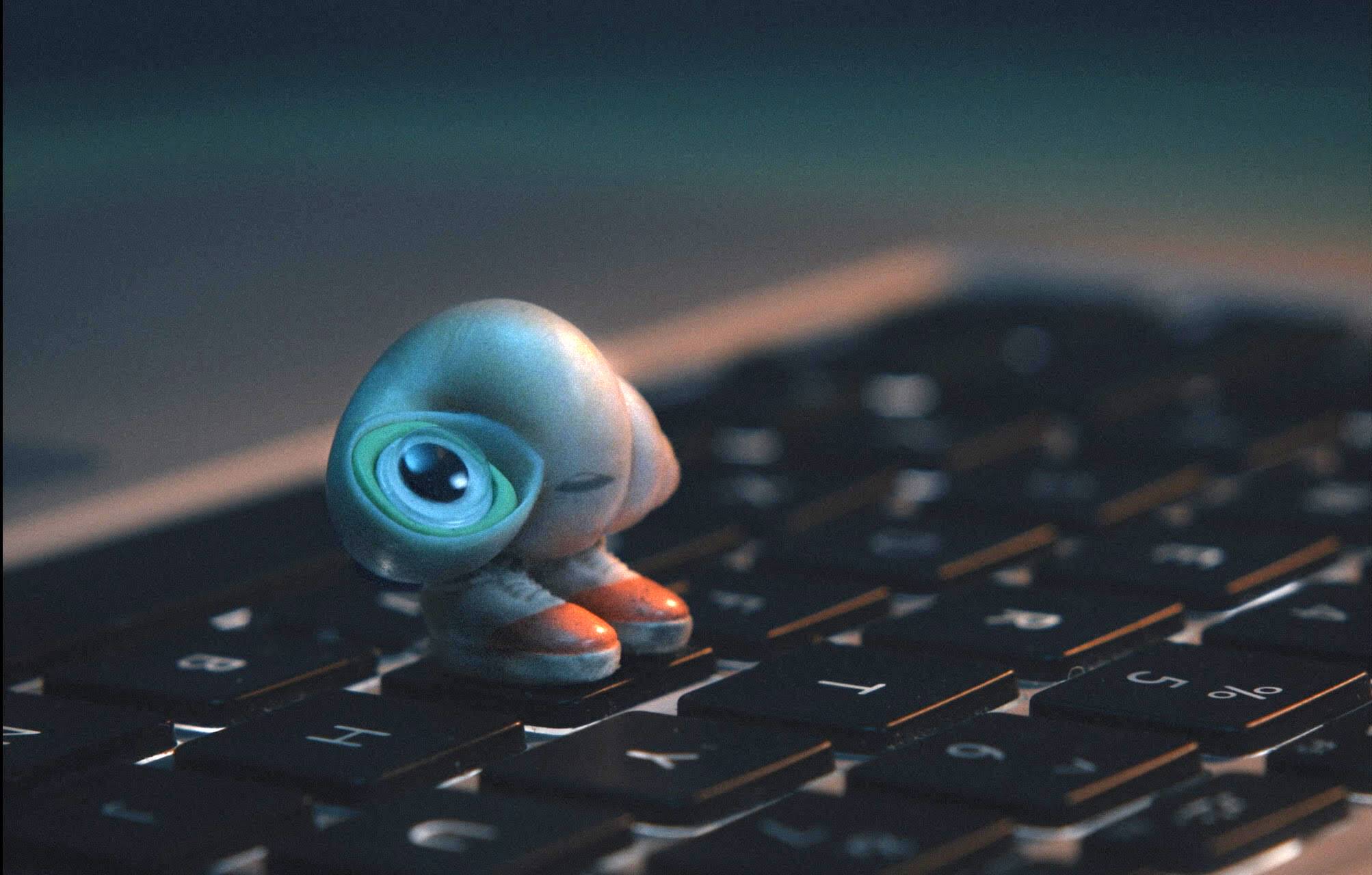 Marcel (voiced by Jenny Slate), though small, makes a big impression in "Marcel the Shell with Shoes On."