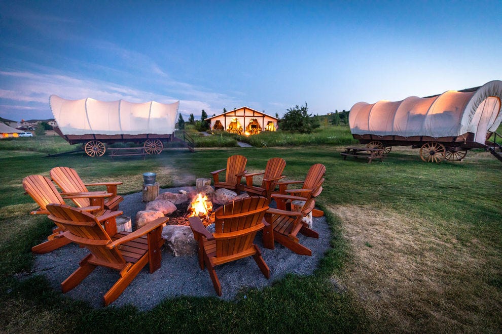Best Glamping Spot? Conestoga Ranch