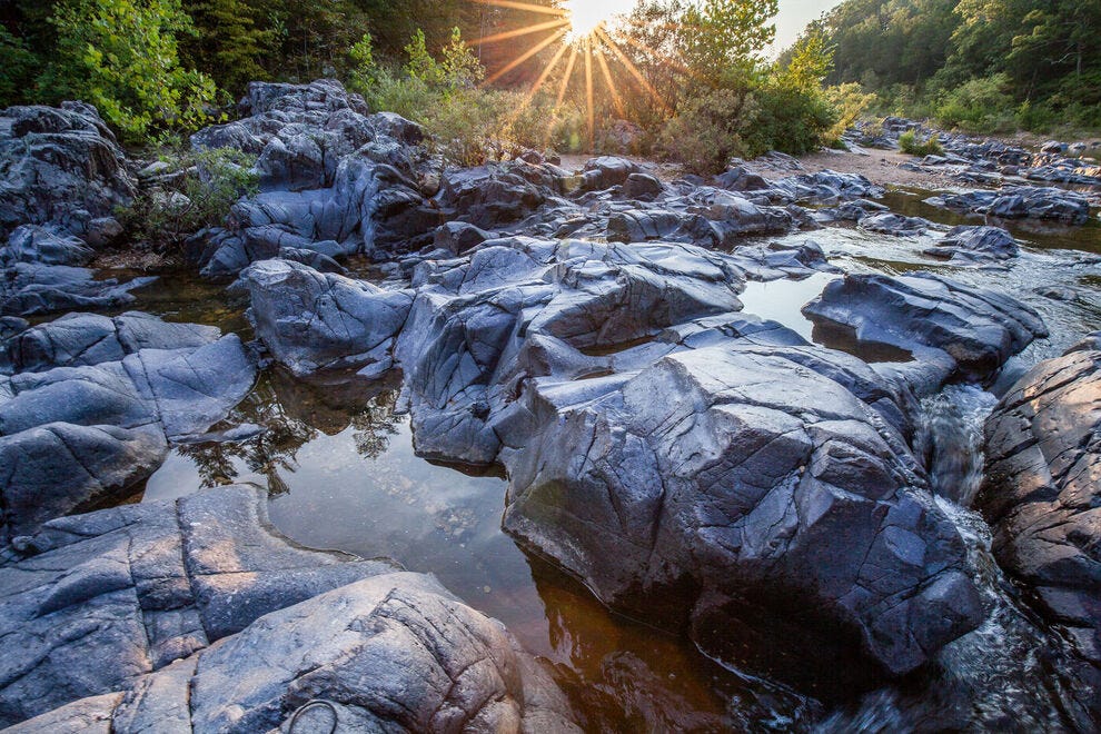 Johnson's Shut-Ins State Park Campground offers the Best State Park Camping