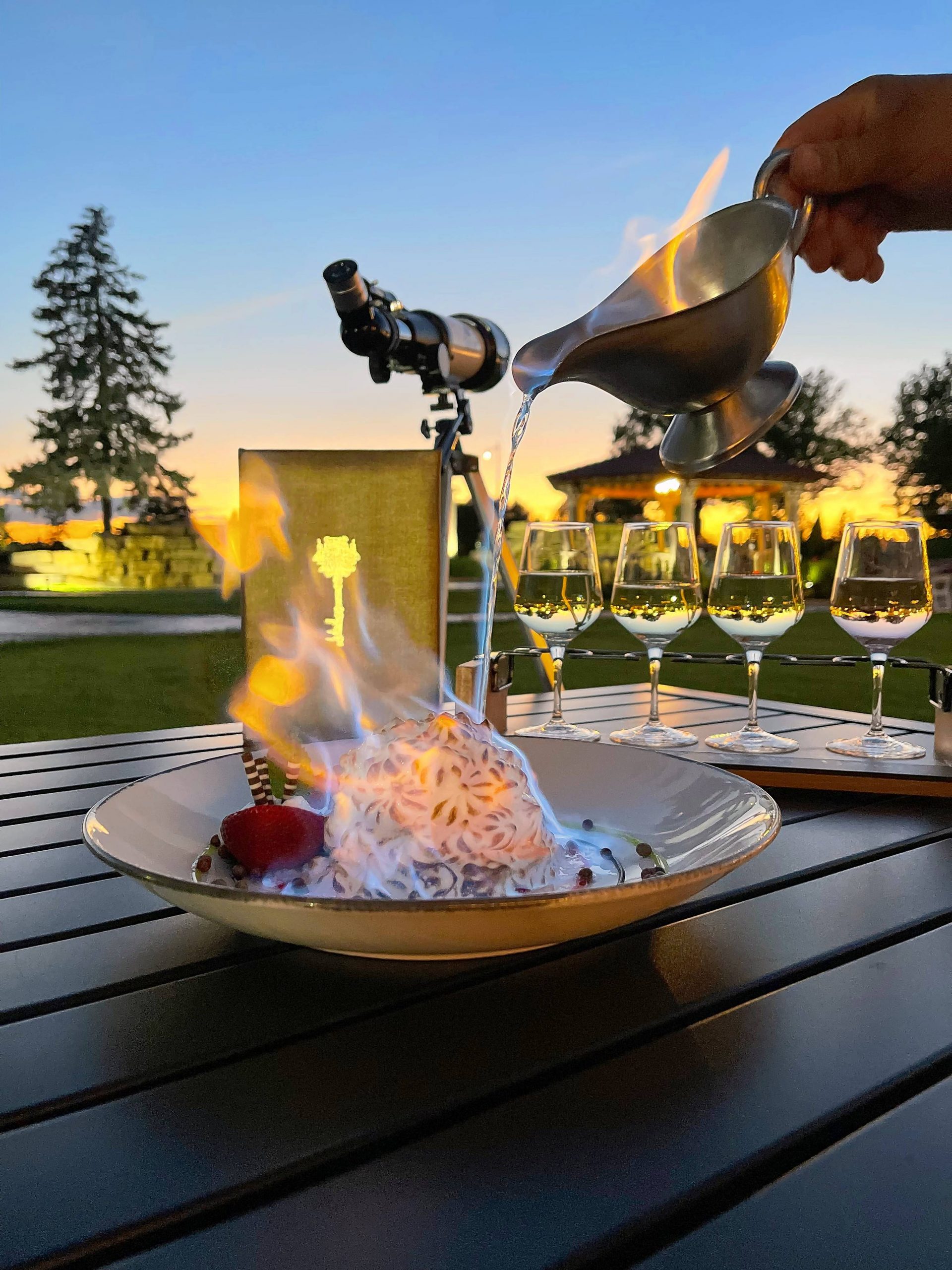 Dining events: Stargaze and sip during The Drake’s Dessert by Starlight experience