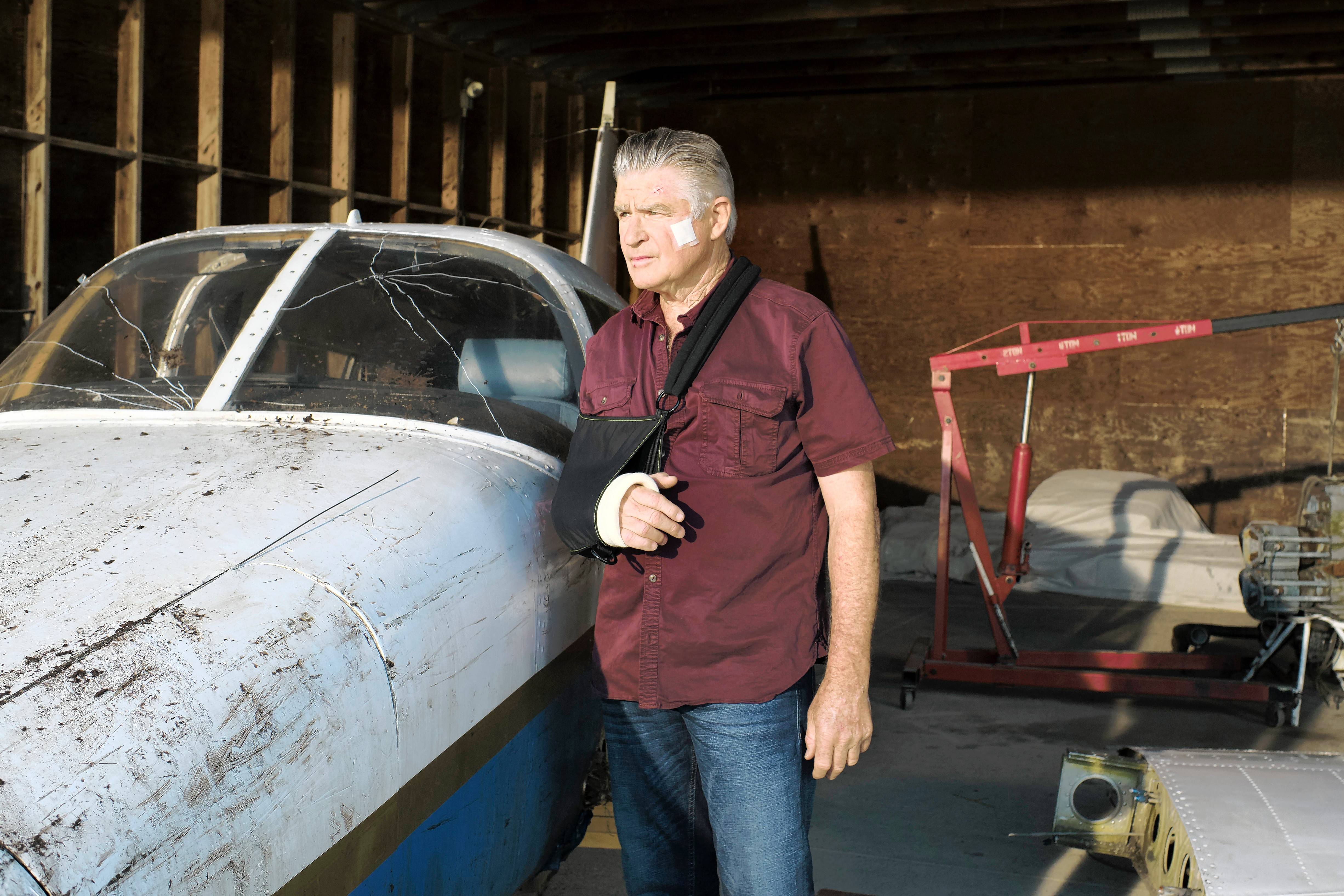 Construction-firm owner Mick O'Brien (Treat Williams) is still recovering from an arm injury at the start of the final season of "Chesapeake Shores." It returns Sunday, Aug. 14, on The Hallmark Channel.