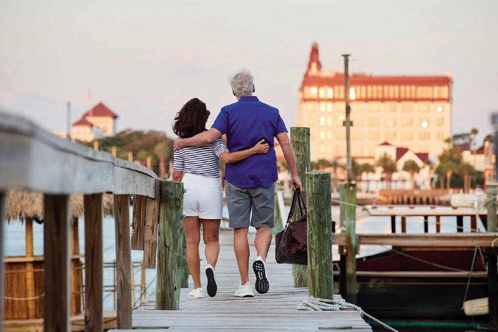 Fly off to St. Augustine for history and water sports