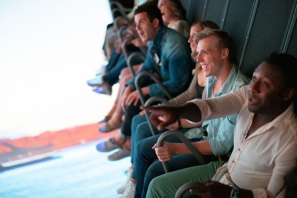Take the ride of your life at FlyOver Las Vegas