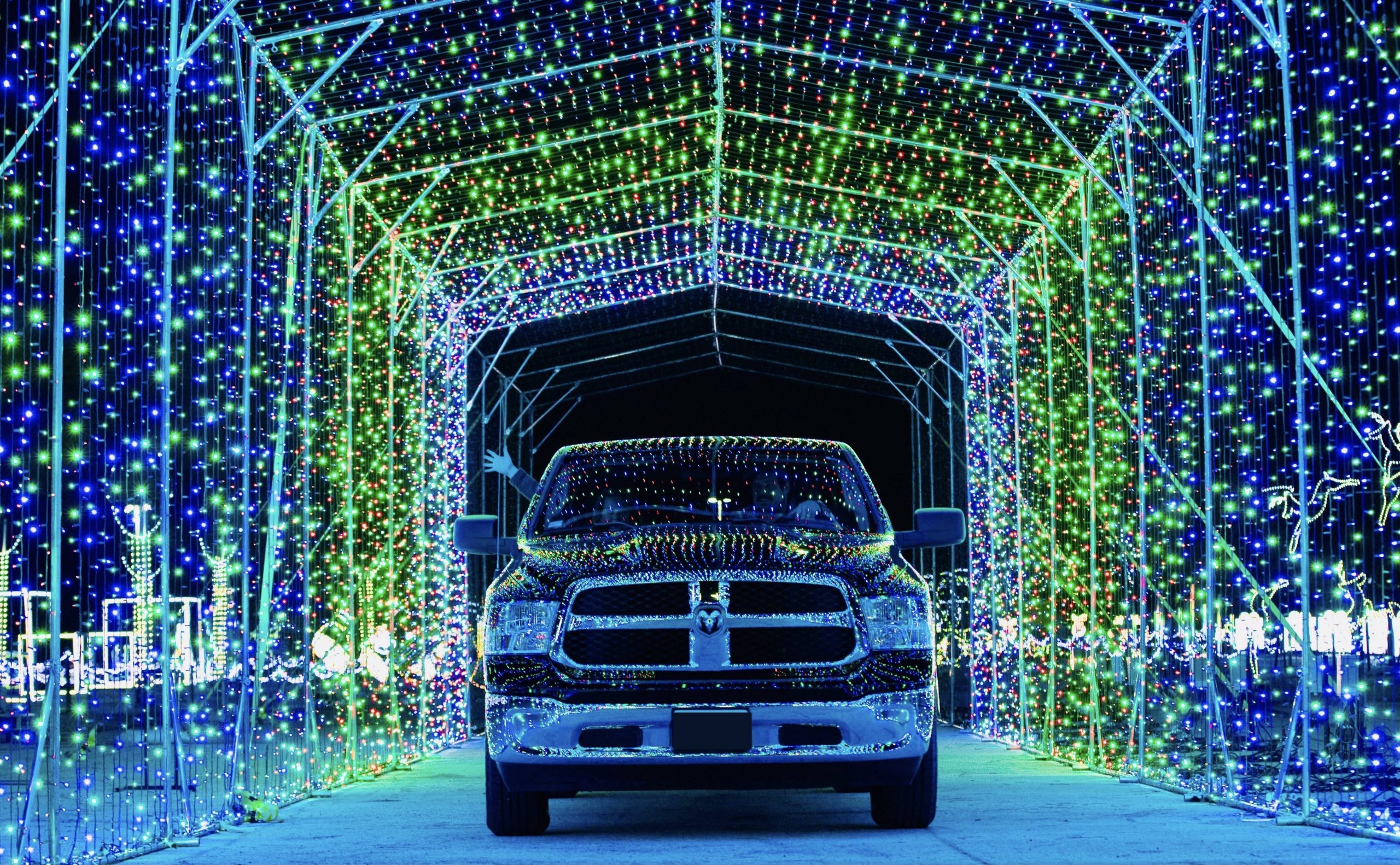 Bright lights, warm car: Where you can drive (or walk) through twinkling suburban wonderlands