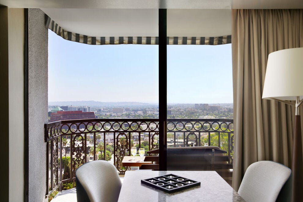 The London West Hollywood at Beverly Hills presides over the Sunset Strip