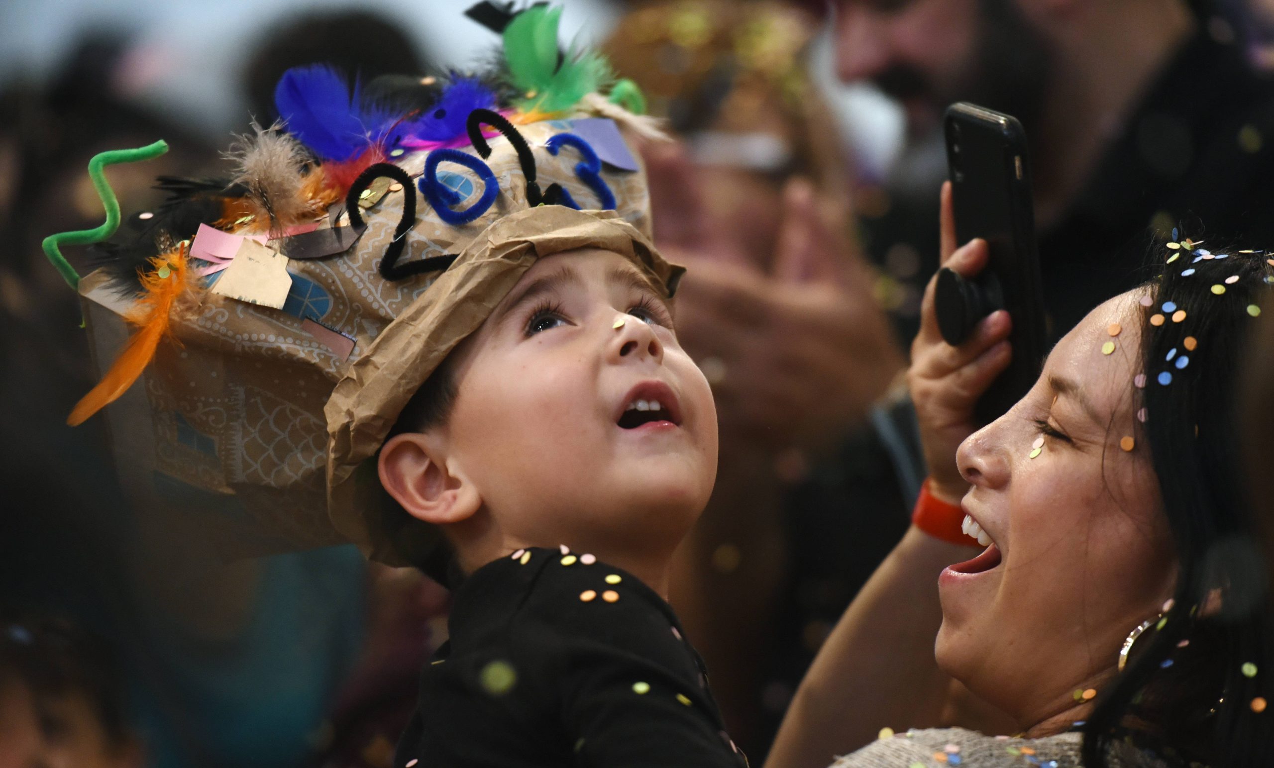 Wide-awake kids have a blast at Kohl New Year’s event