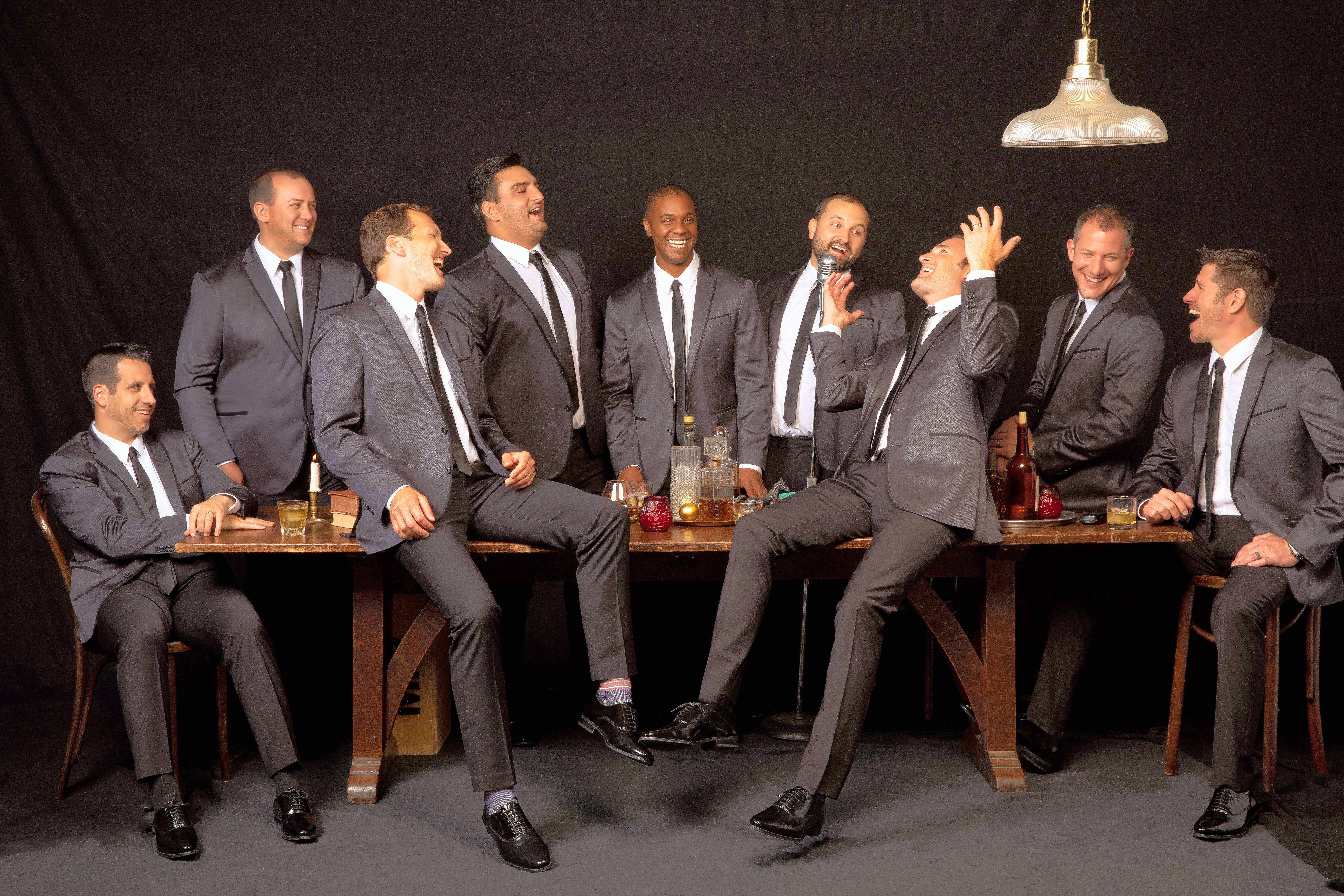 A cappella showstoppers Straight No Chaser bring holiday favorites to the Chicago Theatre Thursday, Jan. 5.